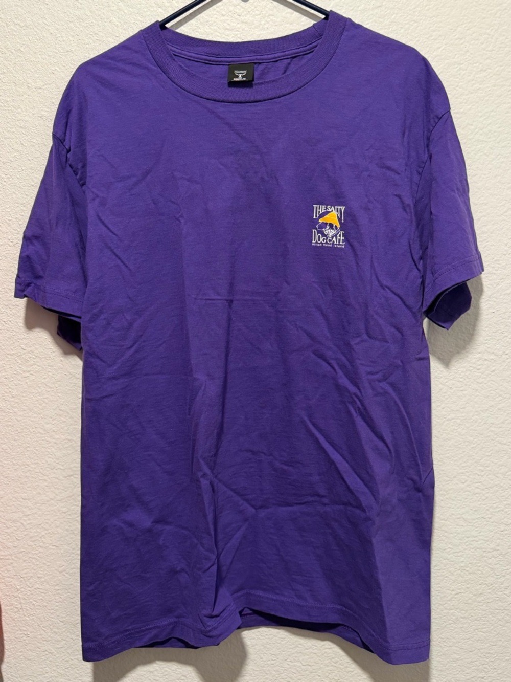 The Salty Dog Cafe Tshir Purple Large